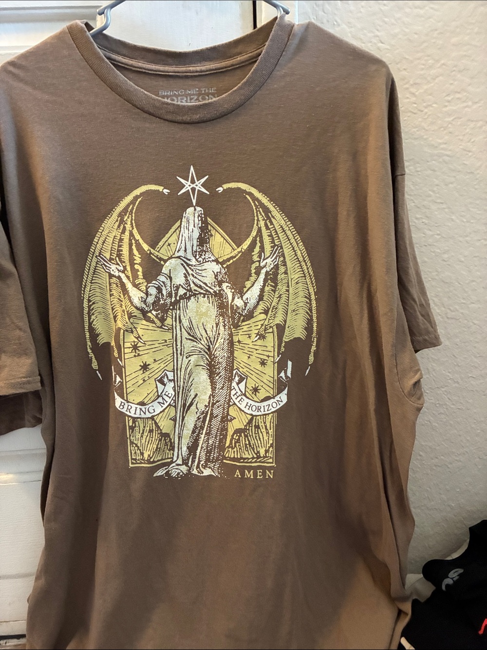 Brown Graphic Tee - Men's Band Shirt